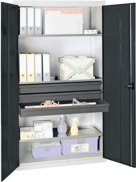 WERKZEUGSCHRANK S3000 RAL 7035/7016 3 SCHUBLADEN 100MM 3 W DURCHGEHEND 3008271