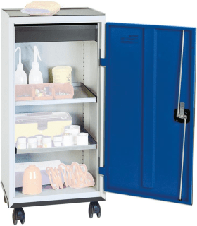 WERKZEUGSCHRANK S3000 RAL 7035/5010 1 SCHUBLADE 100MM2 WANNENBÖDEN 3093174