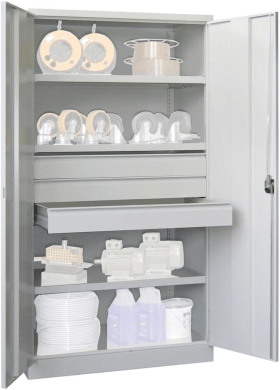 SCHWERLASTSCHRANK 1040X630X1950MM RAL RAL 7035 3 FB SL 3 36365-104-003-735