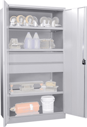 SCHWERLASTSCHRANK 1040X630X1950MM RAL RAL 7035 3 FB SL 2 36365-104-007-735