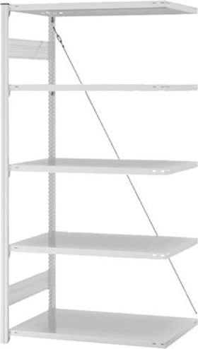 ANBAUREGAL 5 BD 2000X600X1000MM HELLGRAU HKA20610ESD