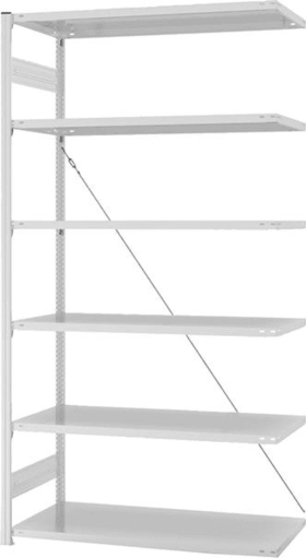 ANBAUREGAL 6 BD 2500X600X1300MM HELLGRAU HKA25613ESD