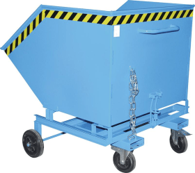 KASTENWAGEN KW-ET 1000L 1340X1420X1290MM RAL 5012 TRAGKR. 300KG 4438-08-0000-5012