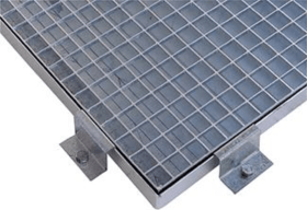 BODENELEMENT STAHL VERZ. BS.20.05/123 2000X500X123MM P25-1246-B