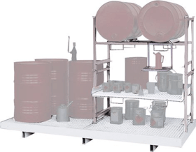 STAPELREGALE STR-G FÜR AUFFANGWANNE FEUERVERZINKT R67-1106-A