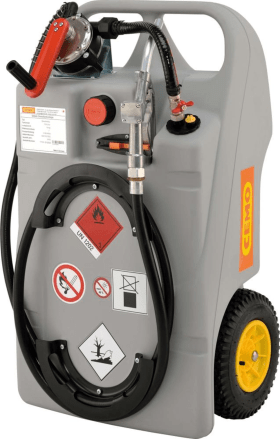 DIESELTROLLEY 100L MIT KURBELPUMPE UND ZAPFVENTIL 11101