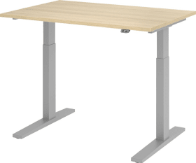 SCHREIBTISCH VXMKA12 120X80CM EICHE 25MM DICK ABS-DICKKANTE VXMKA12/E/S