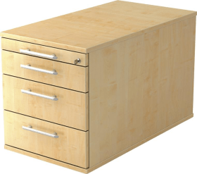 ROLLCONTAINER TC30 42,8X80X51,2CM AHORN VTC30/3/3/RE