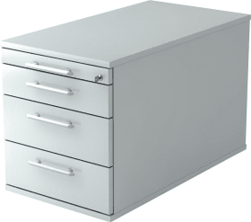 ROLLCONTAINER TC30 42,8X80X51,2CM GRAU VTC30/5/5/RE