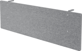 SICHTBLENDE SIA16 FÜR 160ER TISCH GRAU- MELIERT FILZOPTIK VSIA16/5