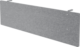 SICHTBLENDE SIA18 FÜR 180ER TISCH GRAU- MELIERT FILZOPTIK VSIA18/5