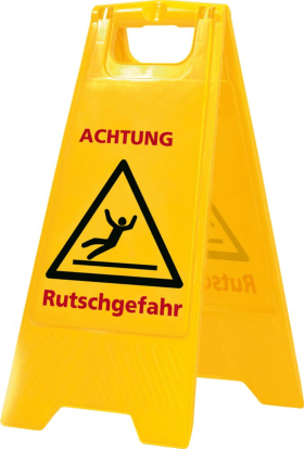 WARNSCHILD RUTSCHGEFAHR SIGNALGELB 4260206873204