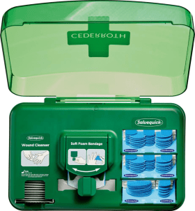 CEDERROTH WOUND CARE DISPENSER BLUE ERSTE HILFE SPENDER 7310800017447