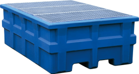 IBC-STATION PE MIT PE-GITTERROST 1980X1370X690MM ASECOS 38648