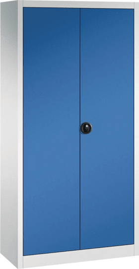 FORUM FLÜGELTÜRENSCHRANK 4 BÖD. 110KGTGL 1950X930X400MM 7035/5010 8920-00-S10232