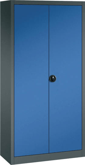 FORUM FLÜGELTÜRENSCHRANK 4 BÖD. 110KGTGL 1950X930X400MM 7016/5010 8920-00-S11192