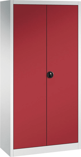 FORUM FLÜGELTÜRENSCHRANK 4 BÖD. 110KGTGL 1950X930X400MM 7035/3003 8920-00-S10881