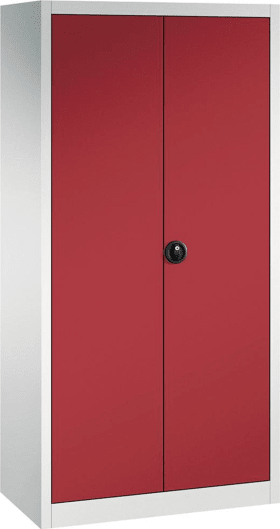 FORUM FLÜGELTÜRENSCHRANK 4 BÖD. 110KGTGL 1950X930X500MM 7035/3003 8921-00-S10881