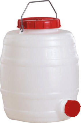 FASS RUND STEHEND 15L 345MMX300MM WEISS 825051