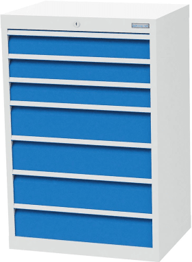 SCHUBLADENSCHRANK T500 680MM 7 SBL. VA 60.340A