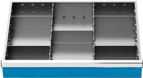 SCHLITZ-TRENNWÄNDE FH150 BREITE 680MM 168-135A