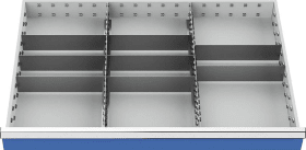 METALLEINTEILUNGEN FH200 B1005XT736MM 166BLH200A