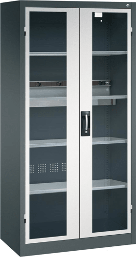 CP Akkuladeschrank BASIC mit Sichtfenstertüren  