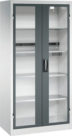 CP Akkuladeschrank BASIC mit Sichtfenstertüren  