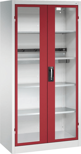 CP Akkuladeschrank BASIC mit Sichtfenstertüren  