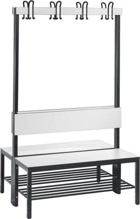 CP Garderobenbank H1650xB1000xT760mm  