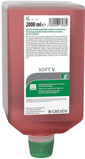 GREVEN SOFT V 2000 ML VARIOFLASCHEHAUT REINIGUNGSLOTION MILD GREVEN