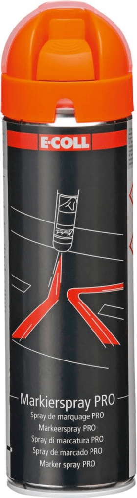 E-COLL PRO MARKIERSPRAY 500ML ORANGE 4317784565479