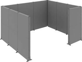 AKUSTIKRAUM 3730X3230X2000MM RAL 7037 PA700010-2317