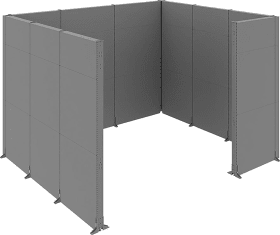 AKUSTIKRAUM 3730X3230X2500MM RAL 7037 PA700020-2317