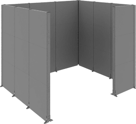 AKUSTIKRAUM 3730X3230X2960MM RAL 7037 PA700030-2317