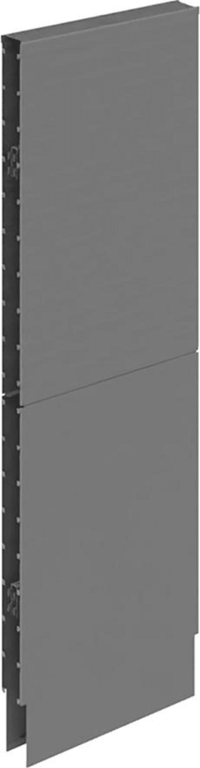 AKUSTIKWANDELEMENT 625X2000MM RAL 7037 GESCHLOSSEN PA720000-2317