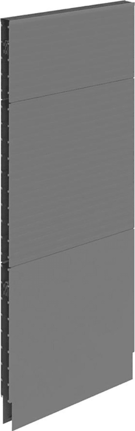 AKUSTIKWANDELEMENT 1000X2500MM RAL 7037 GESCHLOSSEN PA720210-2317
