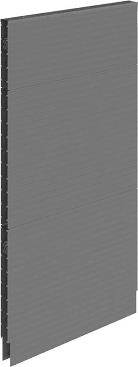 AKUSTIKWANDELEMENT 1250X2960MM RAL 7037 GESCHLOSSEN PA720420-2317