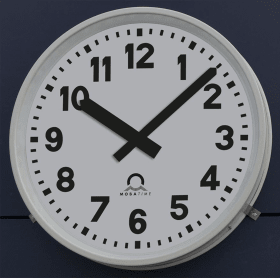 AUSSEN-FUNKUHR FLEXLINE Ø 60CM ZIFFER- BLATT ARABISCHE ZAHLEN 068 869R 2540