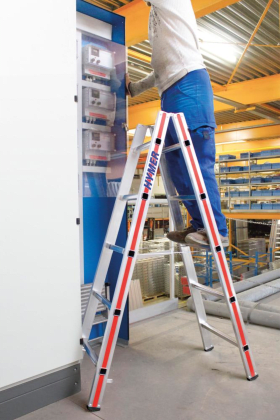 SPROSSENSTEHLEITER BEIDS. 2X12 SPROSSEN AH 4,10M 4019502339095