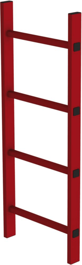 SCHACHTLEITER 4 SPROSSEN L 1,12M B450MM LW 300MM GFK 64104