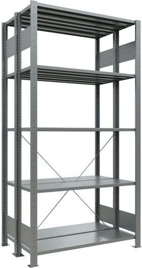 Schulte Grundregal Steck-Doppel MULTIplus 2x5 Bd. 2000x1000x(2x600)  