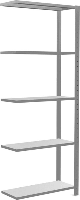 Schulte Steckregal m.Längenriegel B1000xT300xH2000 mm Anbaufeld 5  Böden,en vzk Fachlast 150kg