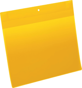 MAGNETTASCHE NEODYM A4 QUER GELB VE 10 STÜCK 174804