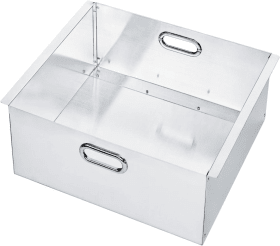 EINHÄNGEKORB F.  RIFFELBLECHBOXEN MIT 2 GRIFFEN 41015