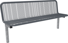 PARKBANK SEVILLA DRAHTGITTER DB 703 N.BREITE 1770MM M.LEHNE Z.EINBE 54222-32