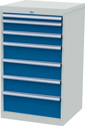 FORUM SCHUBLADENSCHRANK FS6 7S 1020MM RAL7035/5010 FORUM6H101231-2