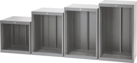 FORUM SCHRANKGEHÄUSE FS6 1020MM NUTZHÖHE 900MM RAL7035 FORUM6H10-2