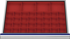 KLEINTEILEKÄSTEN FS7 100MM 36 KÄSTEN FORU7E100KT01