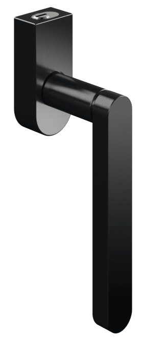 HEWI Fenstergriff,abschließbar Vk7, pulverbeschichtet schw tma 